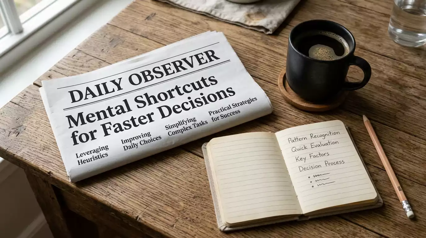 Folded newspaper sports section on a kitchen table with a black coffee mug